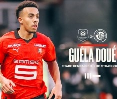 米体：米兰有意右边后卫盖拉-杜埃，斯特拉斯堡要价2000万欧